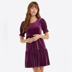 Draper James Date Night | Lee Ann Dress In Velvet Crimson – Womens